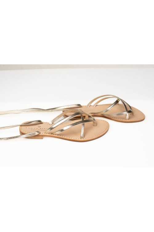 Gold Dafne Flip Flop Sandal|FOOTWEAR|ILOVEBIKINI Beachwear Gold Dafne Flip Flop Sandal|FOOTWEAR|ILOVEBIKINI Beachwear