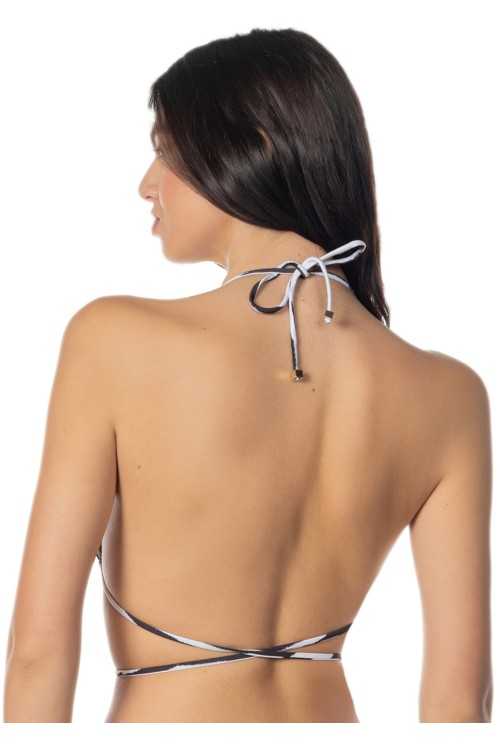 Top Masaya Lycra Zebrato