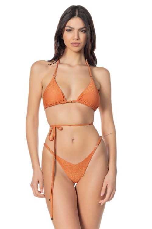 Top Masaya Lurex Naranja
