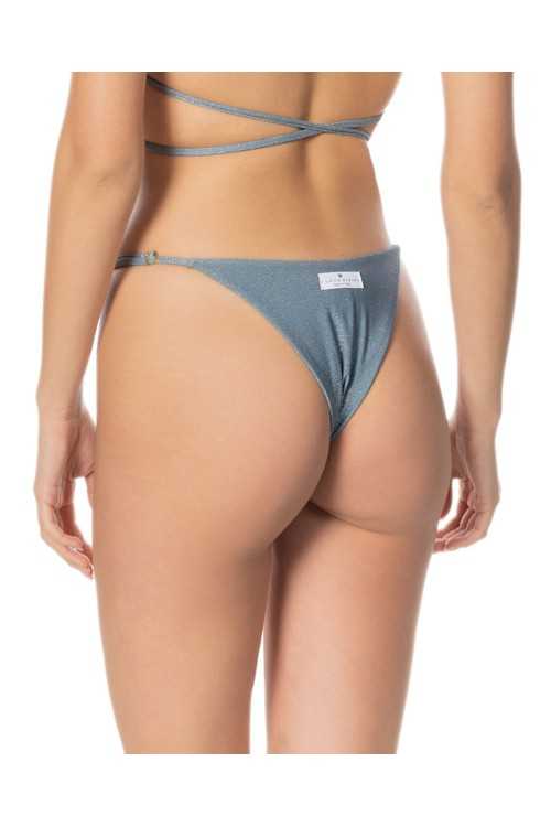 Slip Masaya Lurex Azzurro