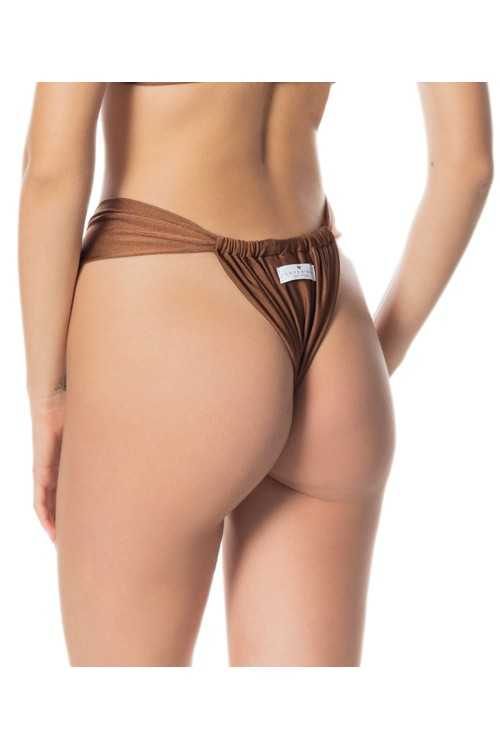 Braguitas Mara Lycra Marrón