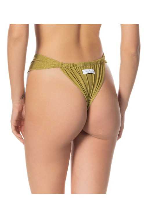 Mara Lurex Acid Green Slip
