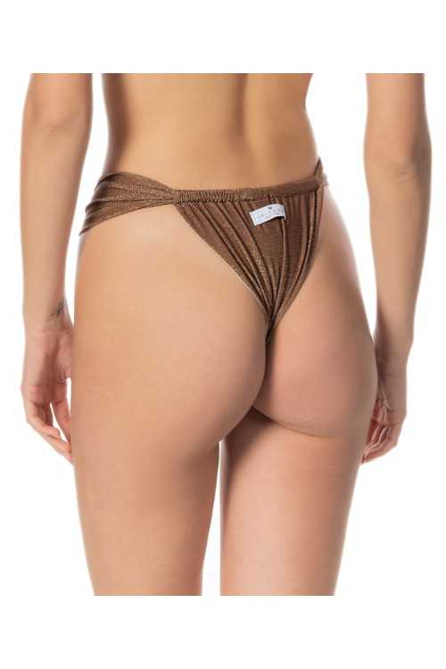 Slip Mara Lurex Brown