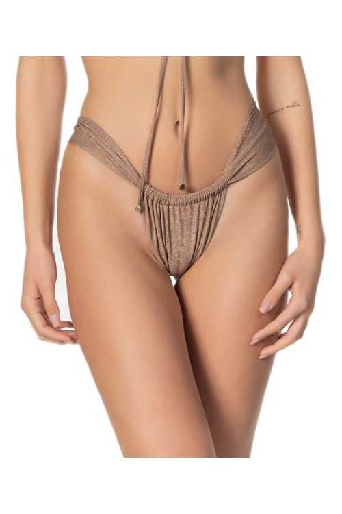 Mara Lurex-Slips in Antik-Rosa