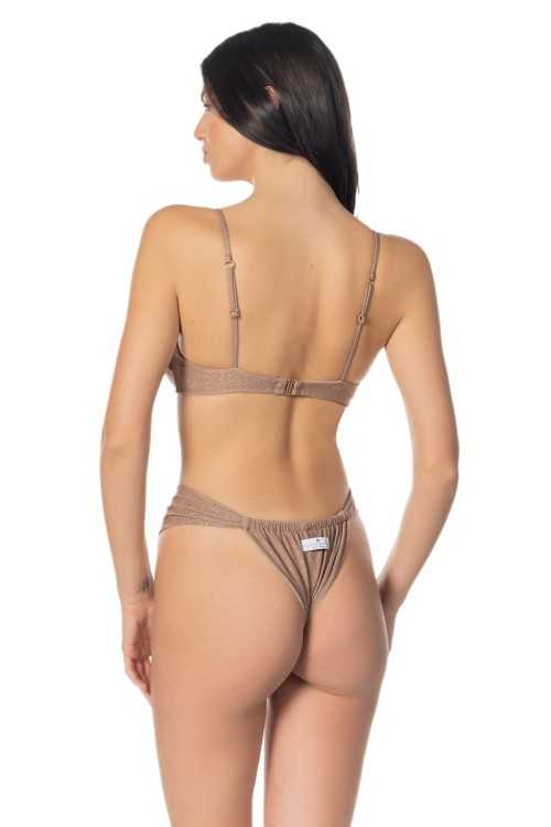Mara Lurex-Slips in Antik-Rosa