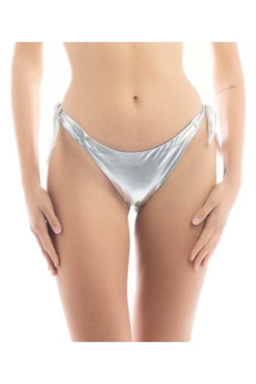 Slip Margot Stratifié Argent