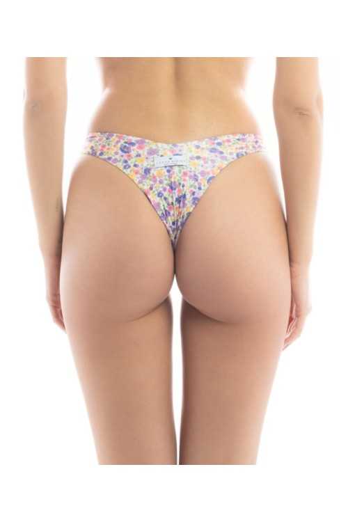 Slip Asia Fiori White