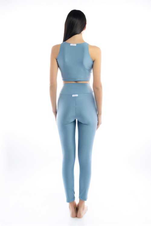 Top Charlotte Azzurro