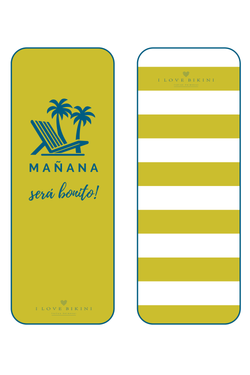 Toalla de playa Tórtola|TOALLAS DE MAR|ILOVEBIKINI Beachwear