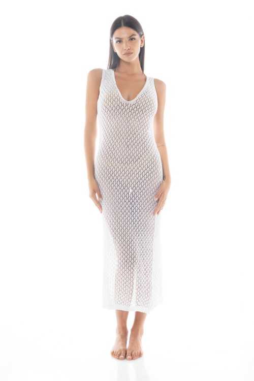 Robe Mykonos blanche