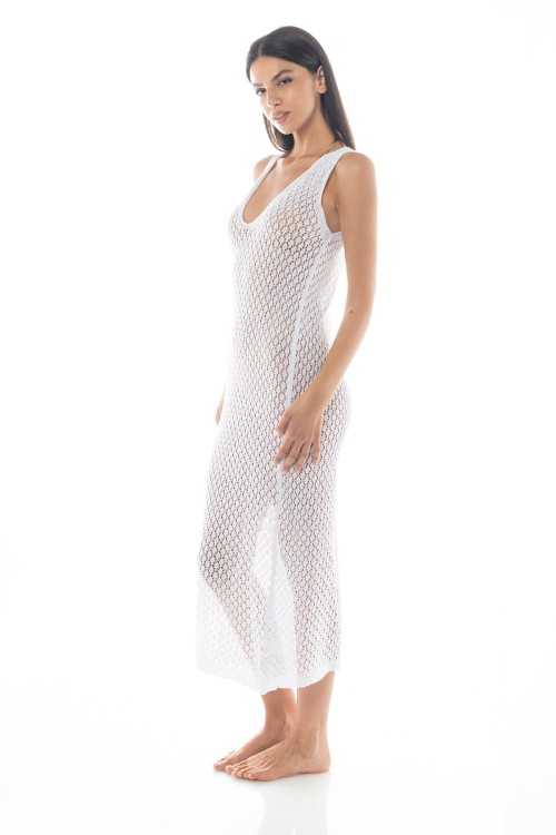 Robe Mykonos blanche