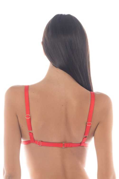 Top Gaia Bleu clair/rouge