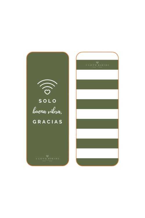 Military Green Beach Towel