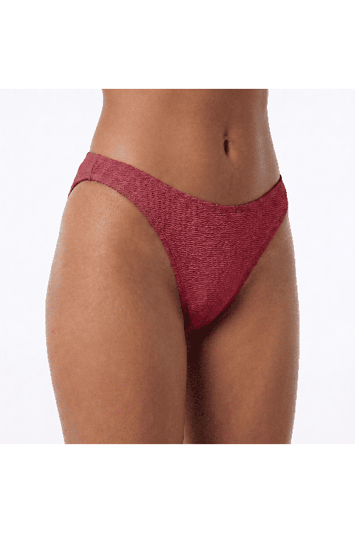 Ines Burgundy Briefs