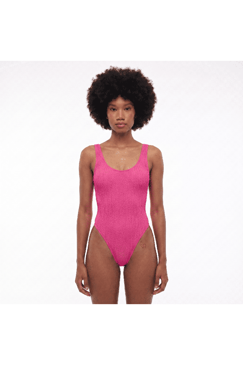 Lola-Badeanzug in Fuchsia