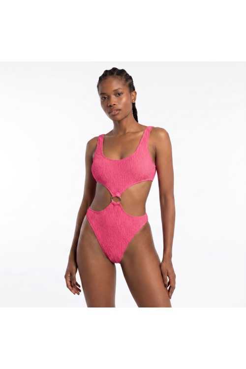 Selene-Badeanzug in Fuchsia