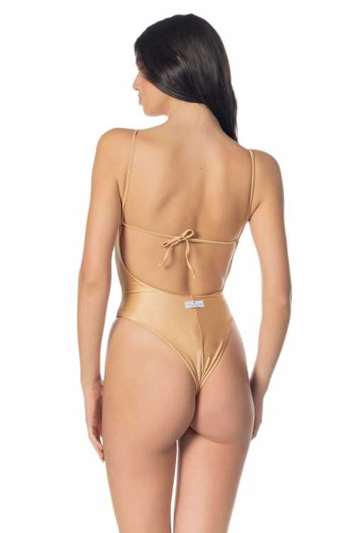 Oro Maya|Traje de baño de una pieza|ILOVEBIKINI Beachwear